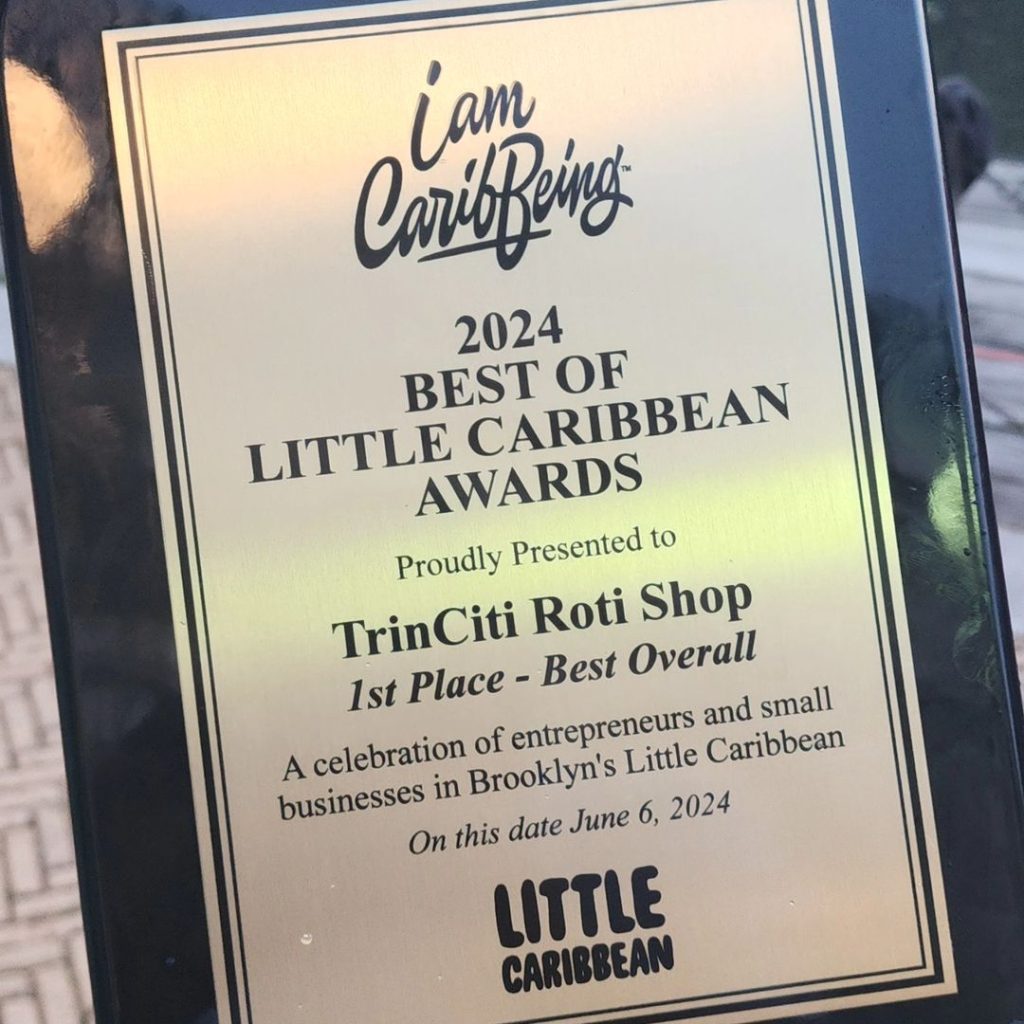 Trinciti Roti Shop & Restaurant in Queens, NY | Trinidadian Food